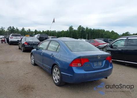 2007 Honda Civic Lx from USA, damaged, VIN 1HGFA16557L130379